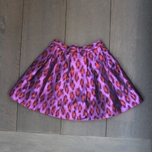 French Connection Leopard Skirt